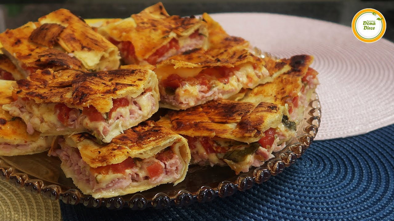 USE MASSA DE PASTEL DE OUTRA MANEIRA | TORTA DE MASSA DE PASTEL | LANCHINHO DE MASSA DE PASTEL #743