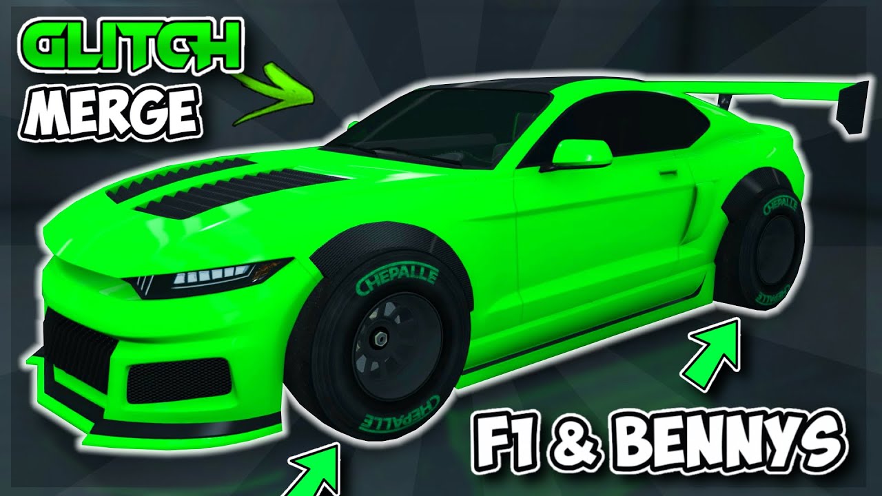 SOLO | GLITCH DE MERGE (F1 & BENNY'S) Gta 5 Online !