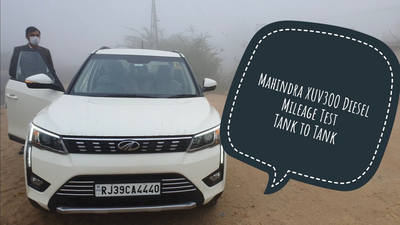 MAHINDRA XUV300 DIESEL MILEAGE TEST | कितना देती है महिंद्रा xuv3OO डीजल | xuv3OO mileage run test |