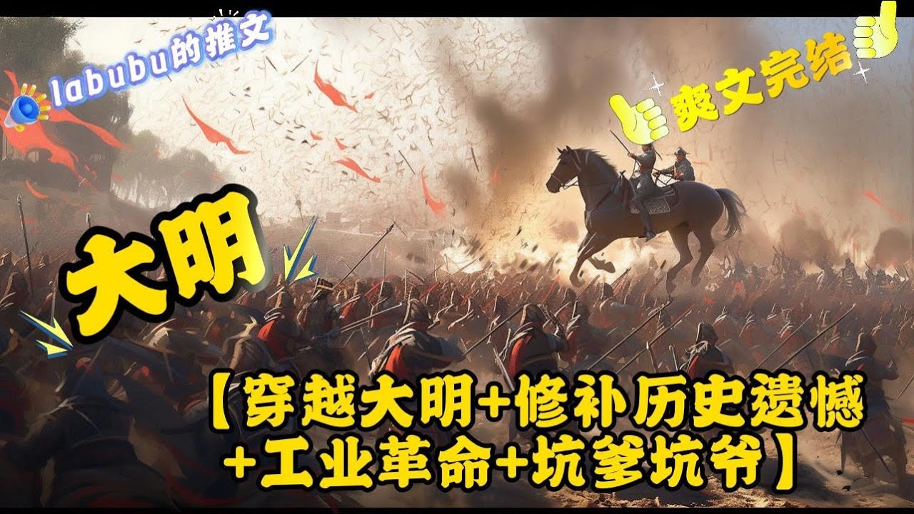 完结《大明》大明初年那些遗憾，那些埋葬在历史中的往事，常氏因何而死亡！朱雄英的死，又是否有阴谋？朱允炆的继位，到底是洪武大帝没得选，还是江南文官集团的阴谋.....