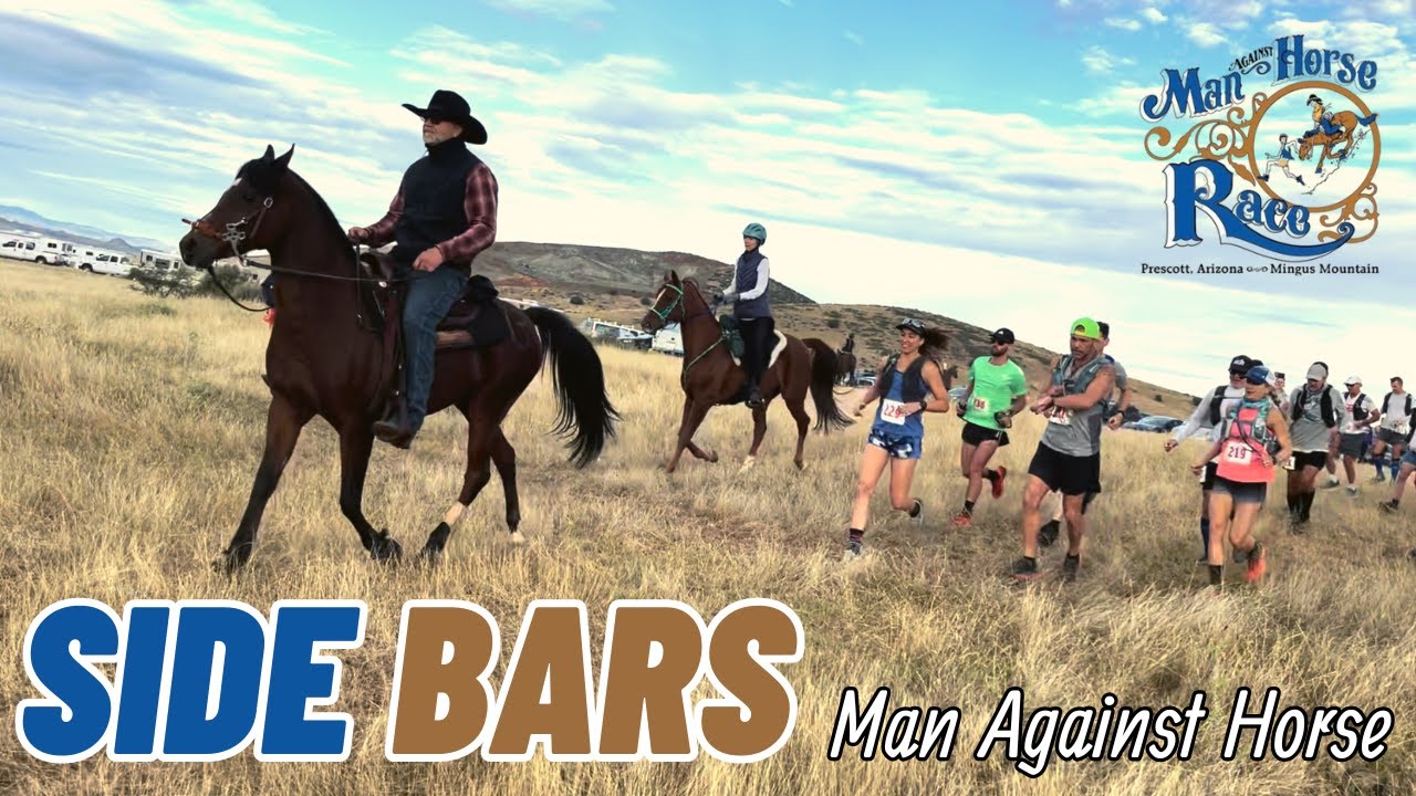 🏃‍♂️ Man Against Horse Race 🐎  Who will win?! | SIDE BARS 🎙️