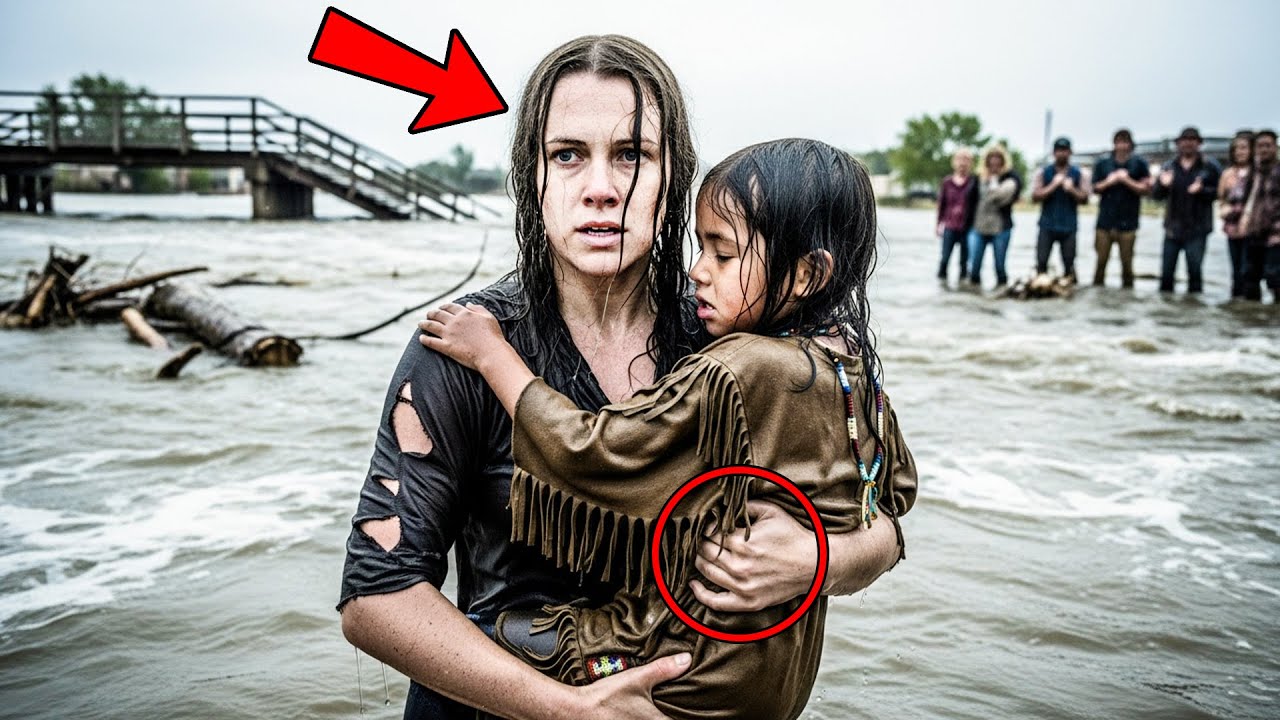 White Woman is the Only One to Dive to Save a Lost Girl — Not Knowing She’s Lakota Chief’s Daughter
