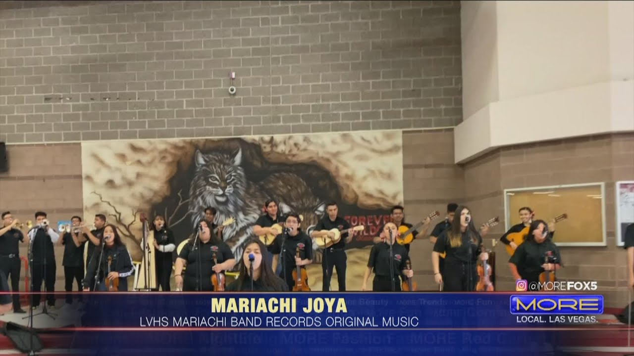 LVHS Mariachi Band records original music