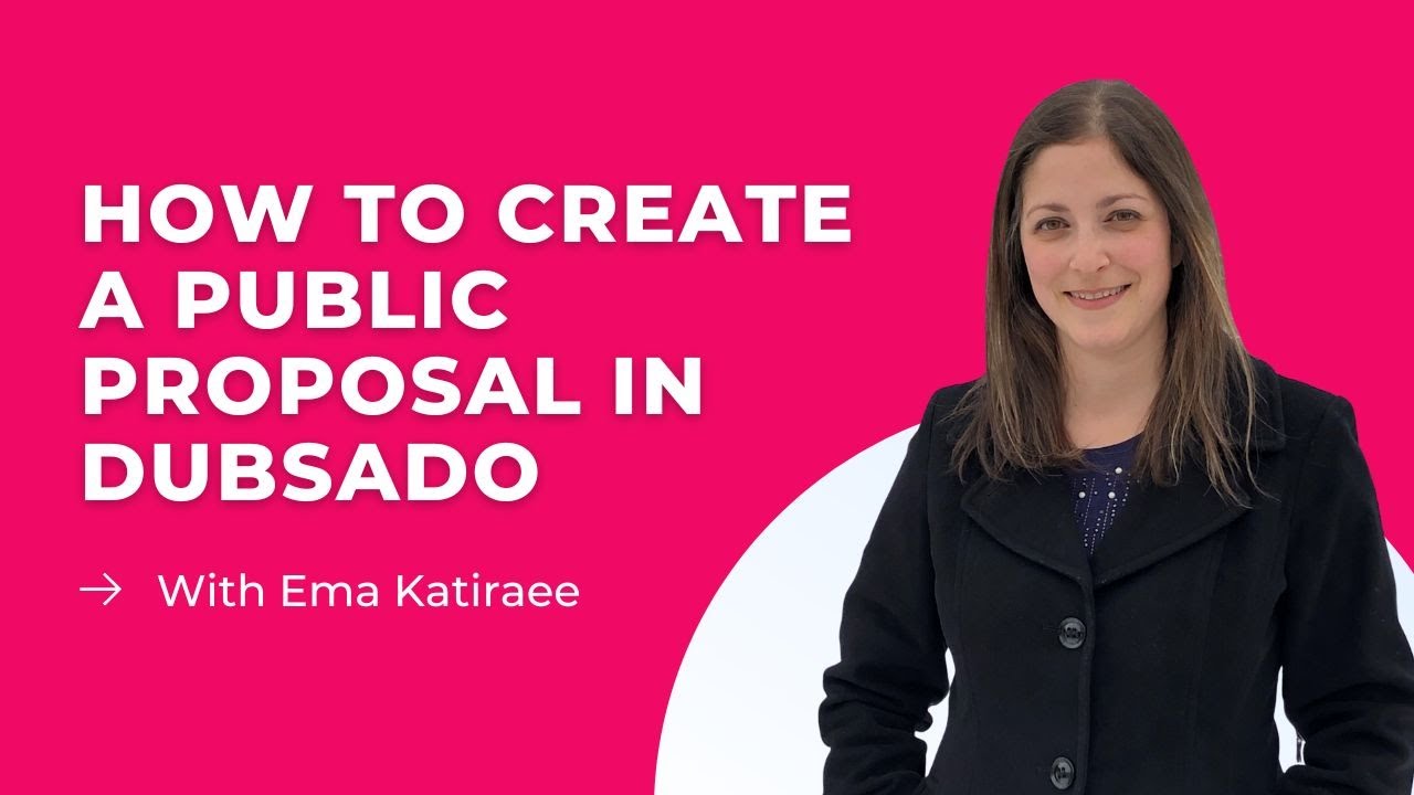 How to Create a Public Proposal in Dubsado