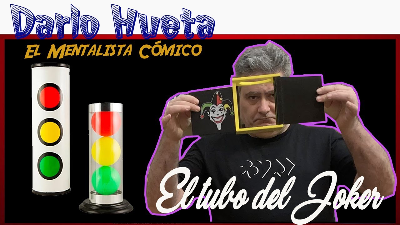 Truco de magia el Tubo del Joker por Dario Hueta