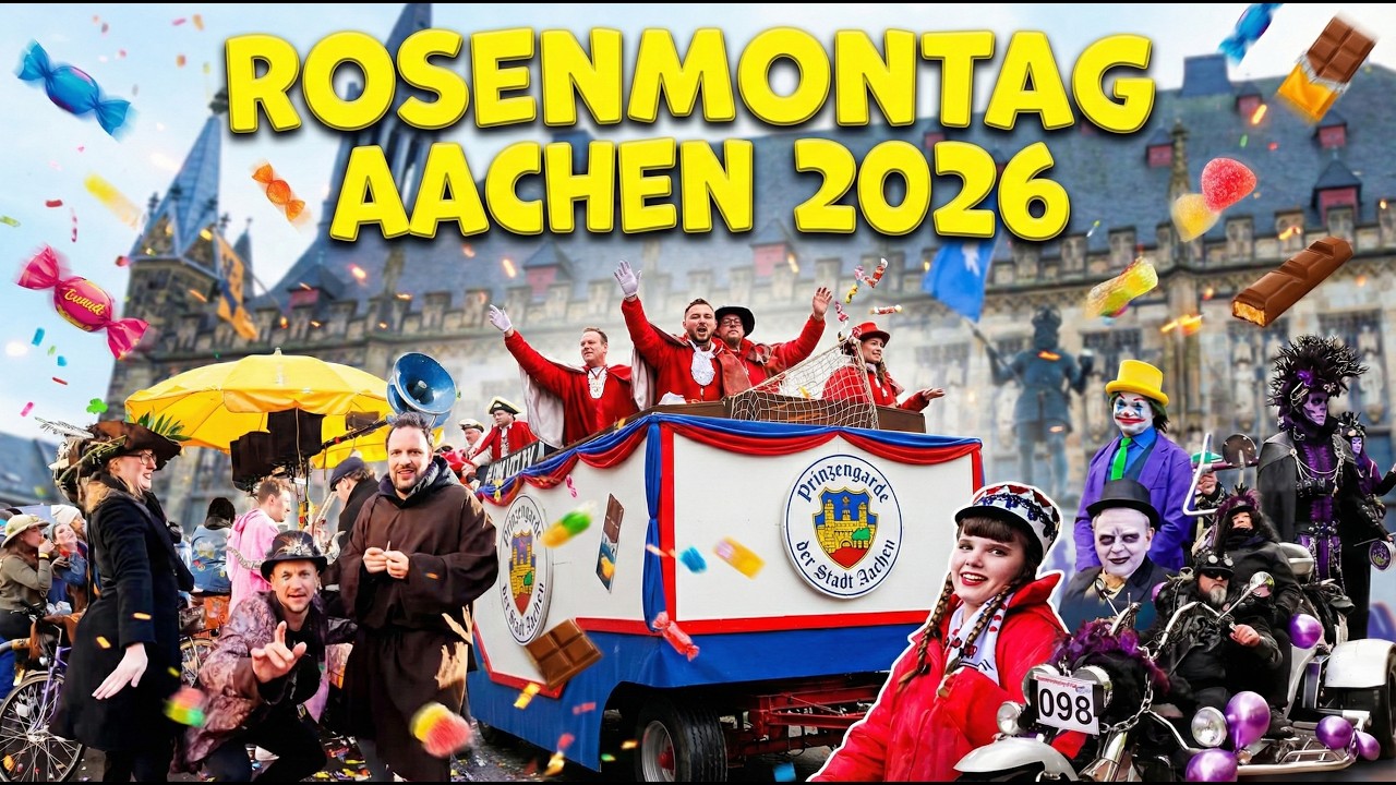 ATTACKE auf Putin-Wagen! 🚨 Aachen Rosenmontag 2026 (Full Story)