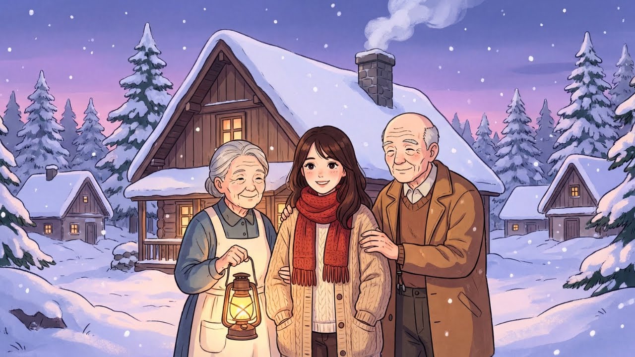 The Winter I Spent at Grandparents’ Quiet Village ❄️ Cozy ASMR Ghibli‑Inspired Slice of Life
