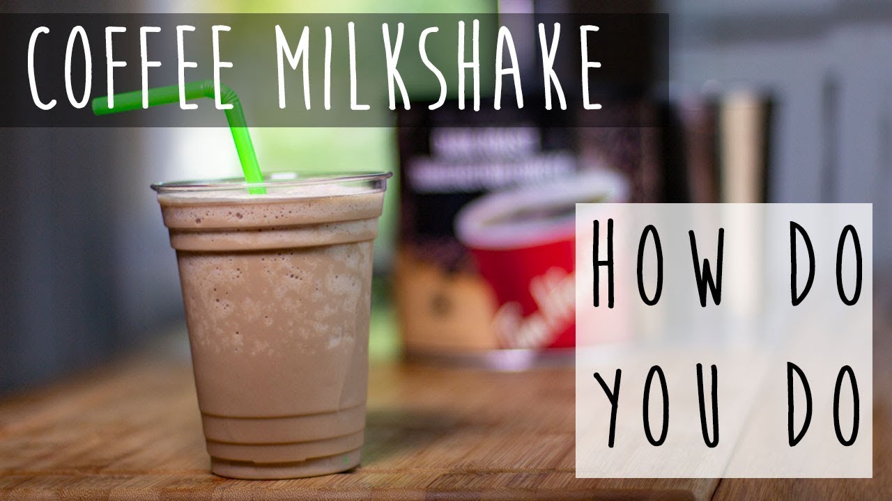 How to Make a Coffee Milkshake || Coffee Shake Recipe