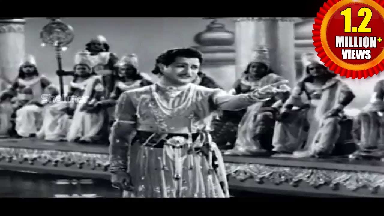 Jagadeka Veeruni Katha Movie | NTR Saying Padyam To Find Out Wives | NTR, Saroja Devi