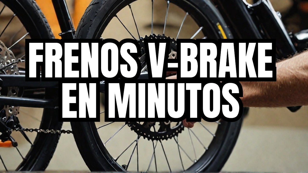 🤔como cambiar FACIL y RAPIDO freno V-BRAKE o de ZAPATA ☑️ 🚴