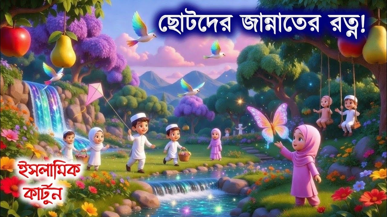 ছোটদের জান্নাতের রত্ন! জান্নাতে যাওয়ার সহজ আমল। Simple acts of paradise for children.✨🌙