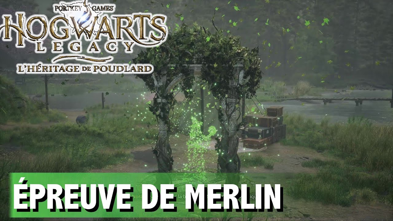 TOUTES LES ÉPREUVES DE MERLIN X5 - RÉGION NORD DE POUDLARD - HOGWARTS LEGACY L'HERITAGE DE POUDLARD