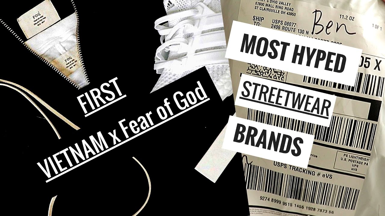 [Haul] Các hãng streetwear MUA hay BỎ QUA: Fear of God, Wings of Liberty, Underated, John Elliott