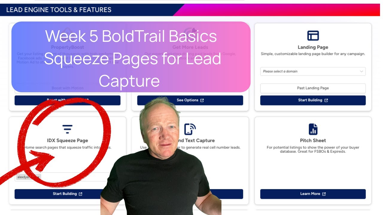 Title: Week 5: Squeeze Pages for Lead Capture