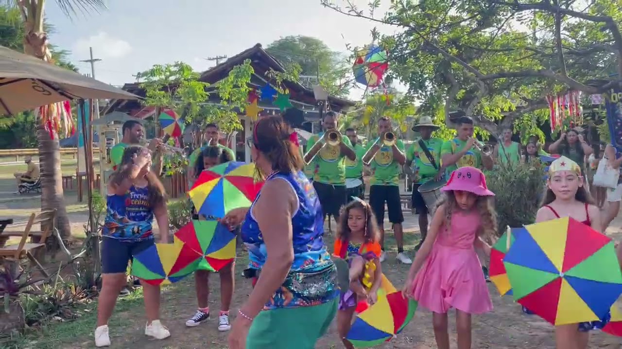 Bloco Infantil Frevinho Oceânico - Orquestra e frevo 100% Camará no dia 15/02/26 Fernando de Noronha