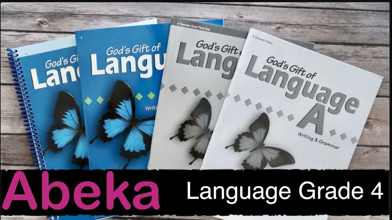 Abeka 4th Grade Language | Homeschool Flip Through