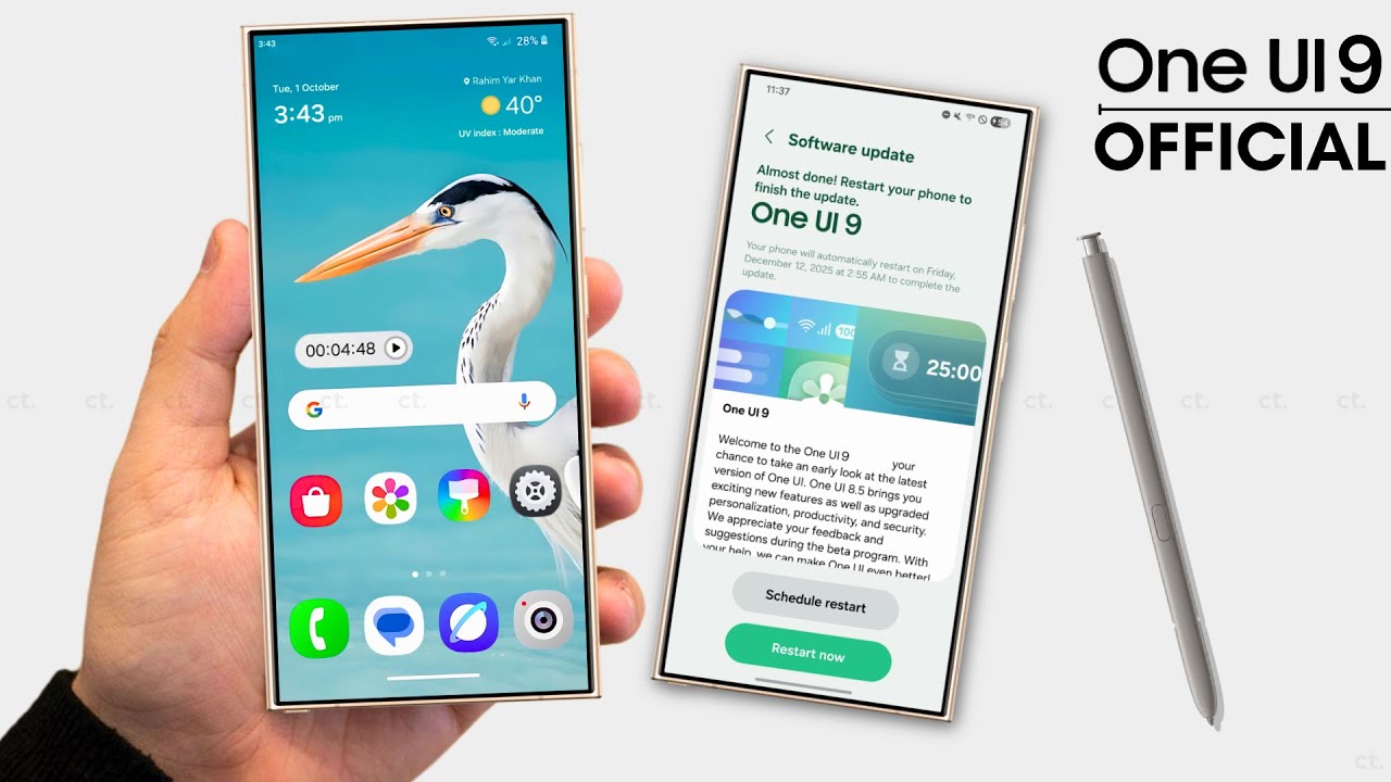 Samsung One UI 9.0 на Android 17 &mdash; ОФИЦИАЛЬНО!