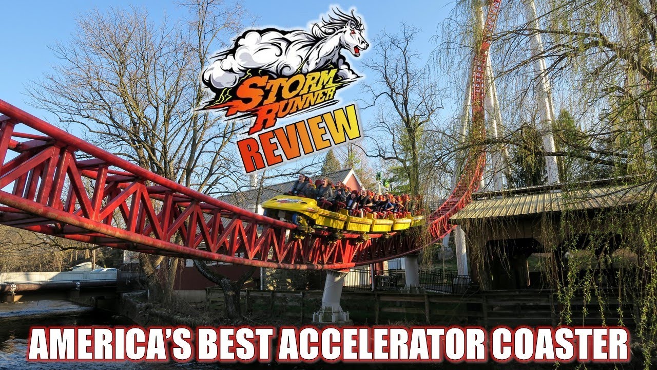 Storm Runner Review, Hersheypark Intamin Hydraulic Launch Coaster | USA's Best Accelerator Coaster