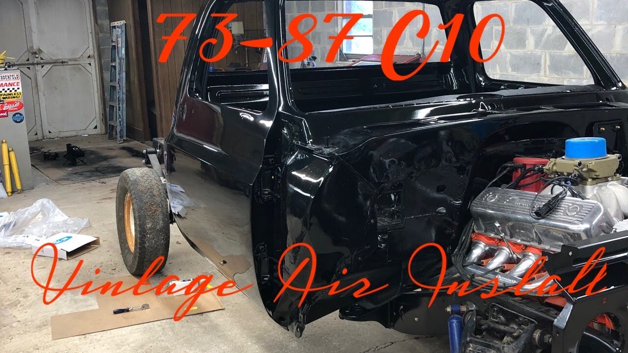 Установка C10 Vintage Air 73-87. Проект Squarebody Longstep.