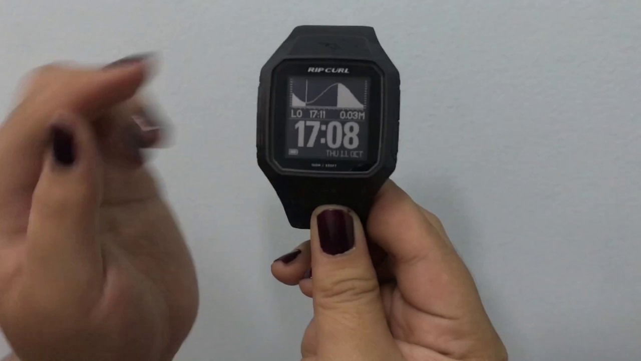 Rip Curl Watch: SearchGPS 2 (Setting)