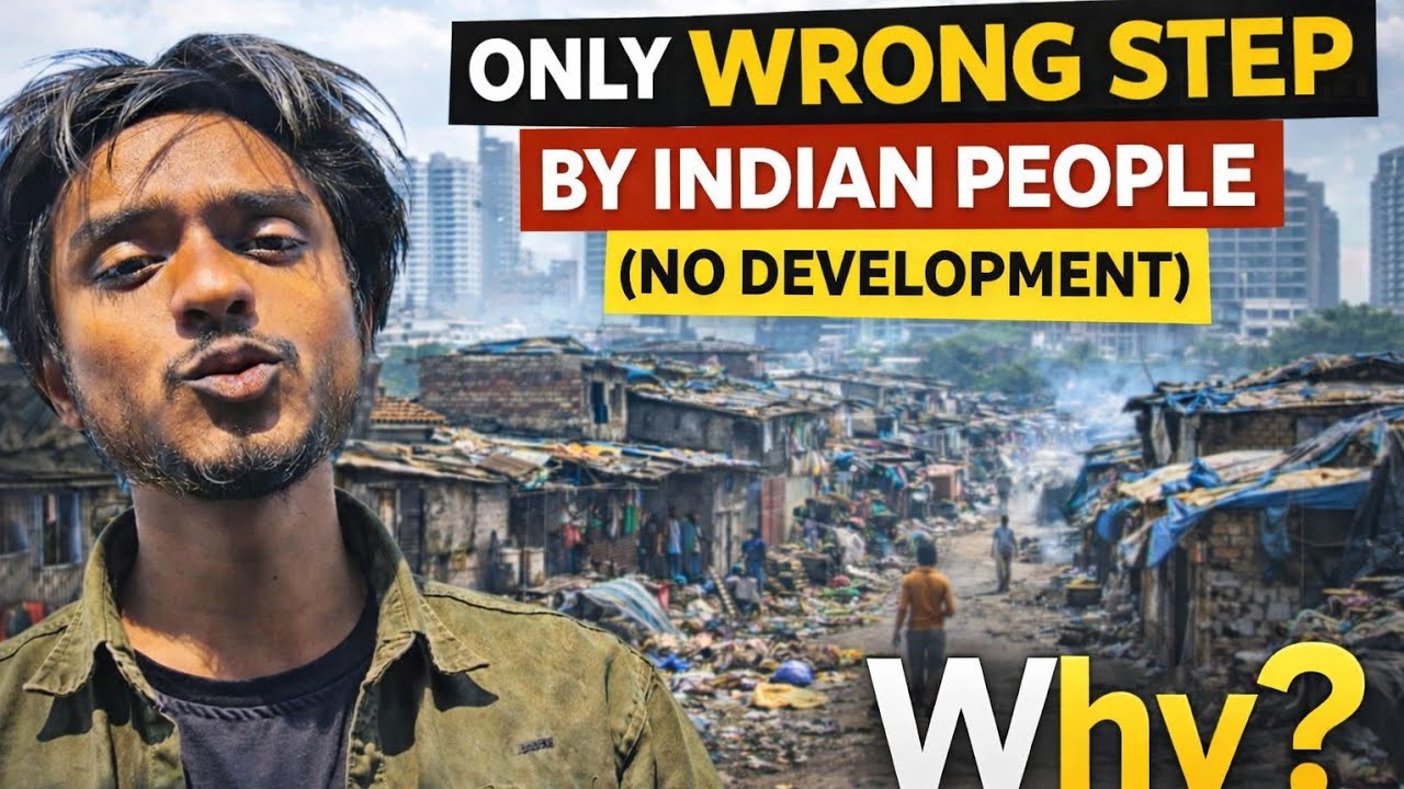 Wrong step by Indian people ( no development) why? 