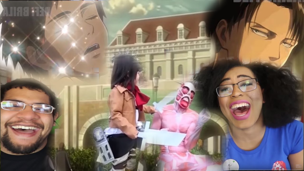 Attack on Titan on CRACK REACTION