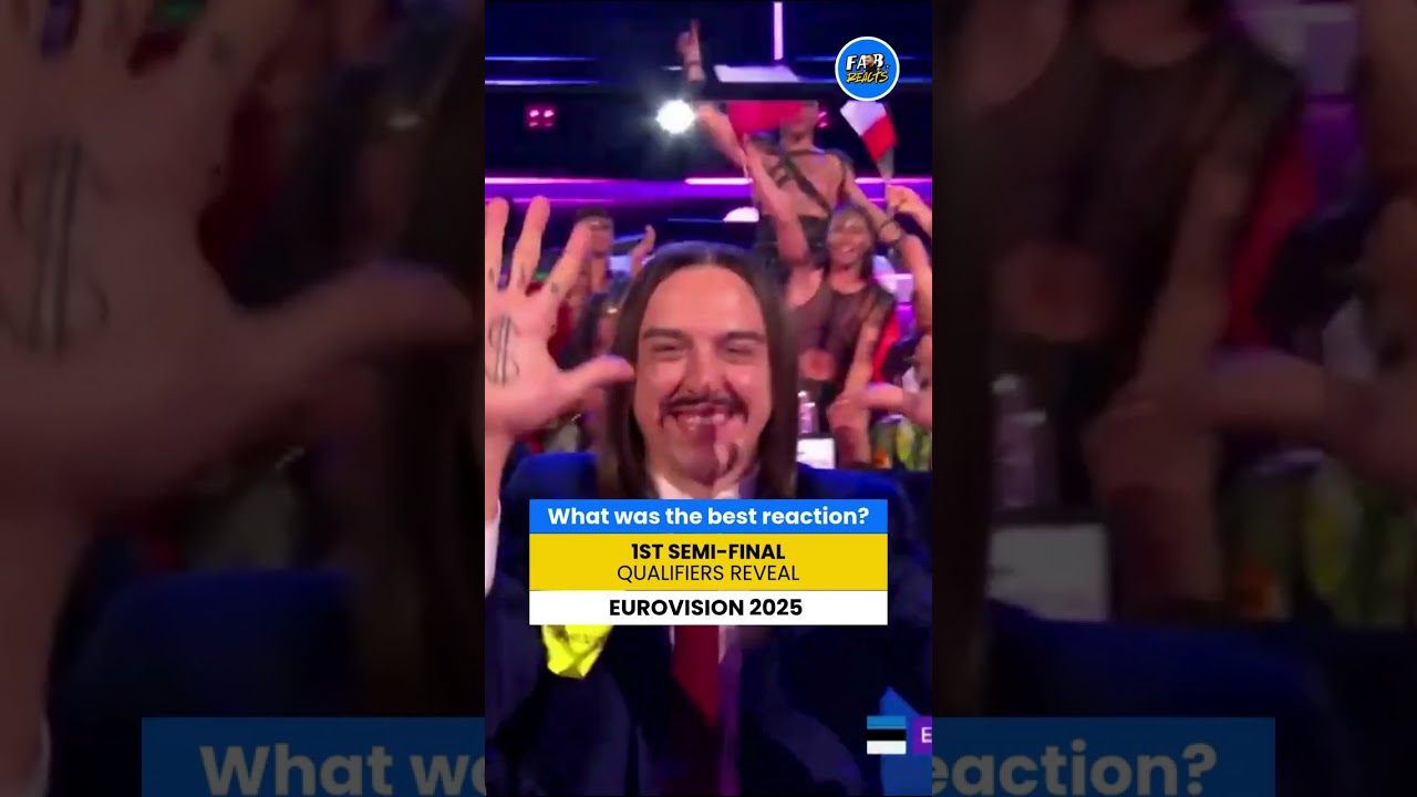 First Semi-Final qualifiers reveal - REACTIONS | Eurovision Song Contest 2025 🎶😍 