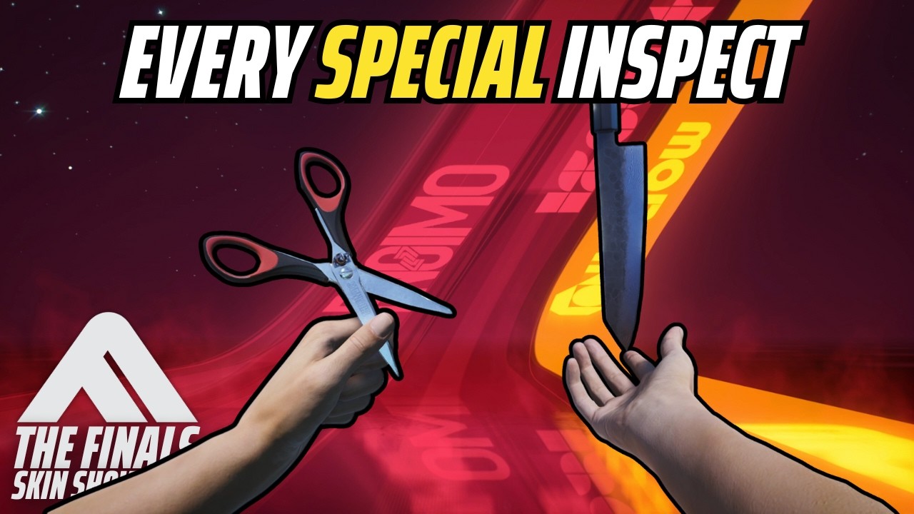 EVERY SPECIAL/UNIQUE INSPECT ANIMATION in THE FINALS Skin Review | The Finals