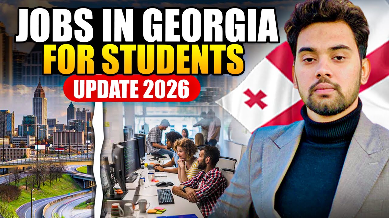 Jobs in Georgia 2026 | Part time jobs for students | Salary in Georgia | Dr.Ali Vibes 