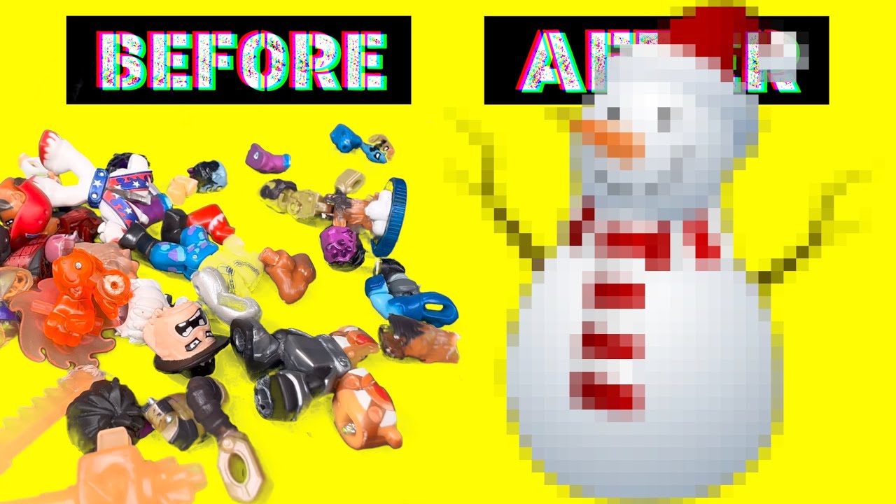 Custom Akedo Warriors Christmas Edition! I Made A Snowman In Hawaii!