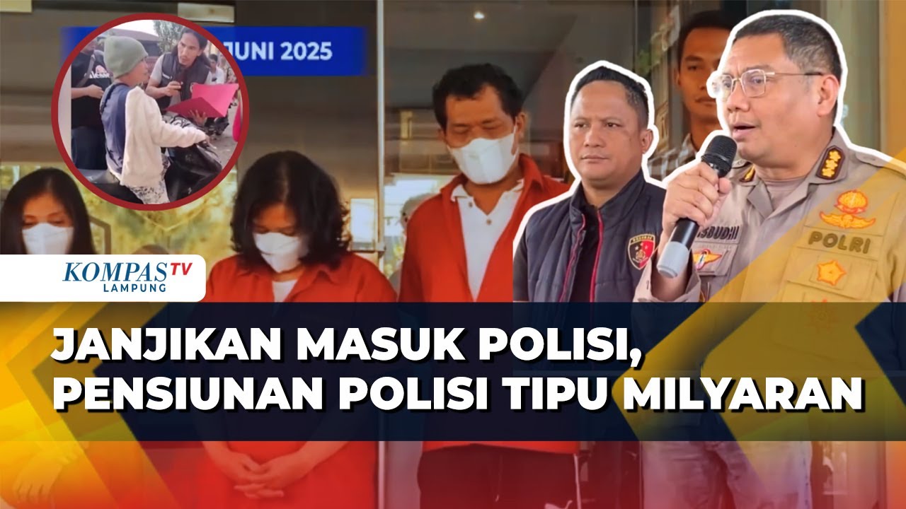 Skandal! Pensiunan Polisi Modus Bimbingan Masuk Bintara Polri, Warga Kena Tipu Rp1,4 Miliar!