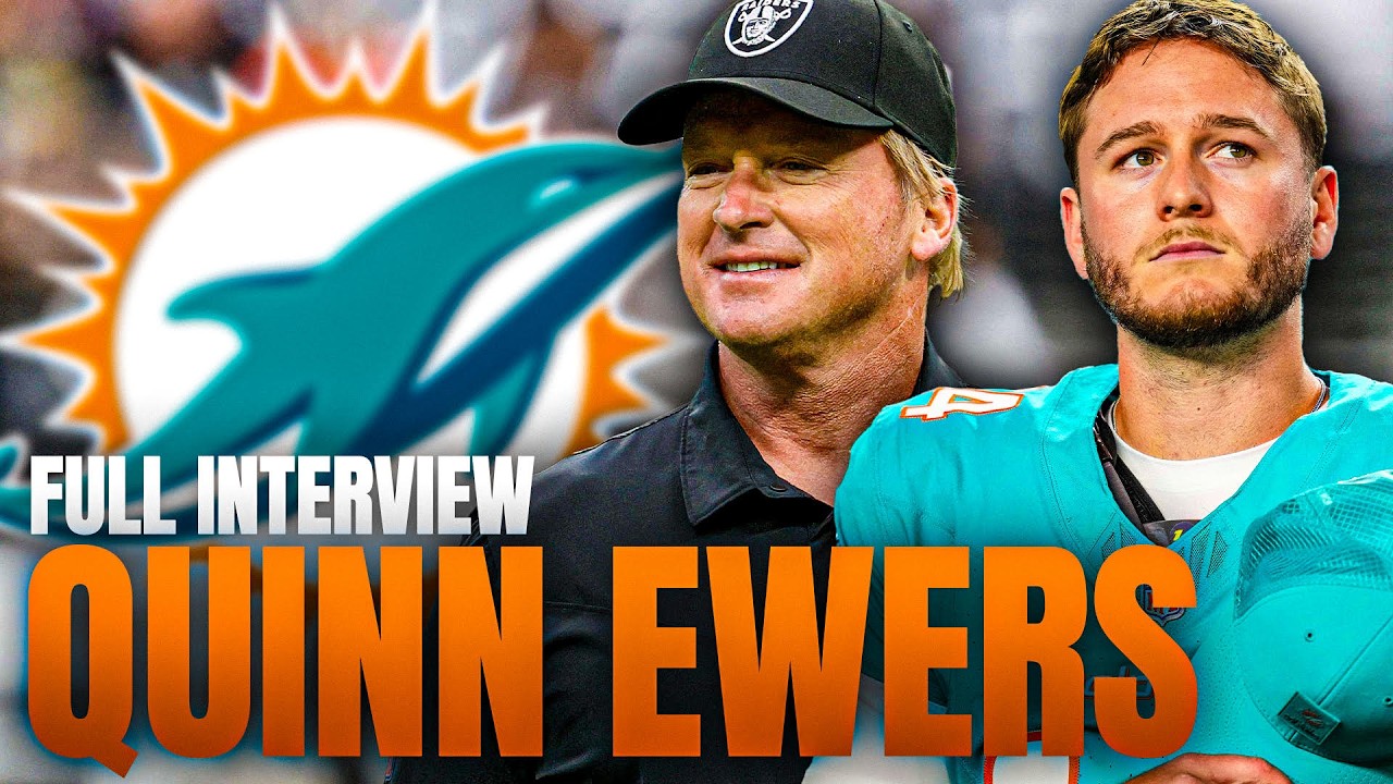 Dolphins QB Quinn Ewers FULL INTERVIEW | Gruden Goes Long