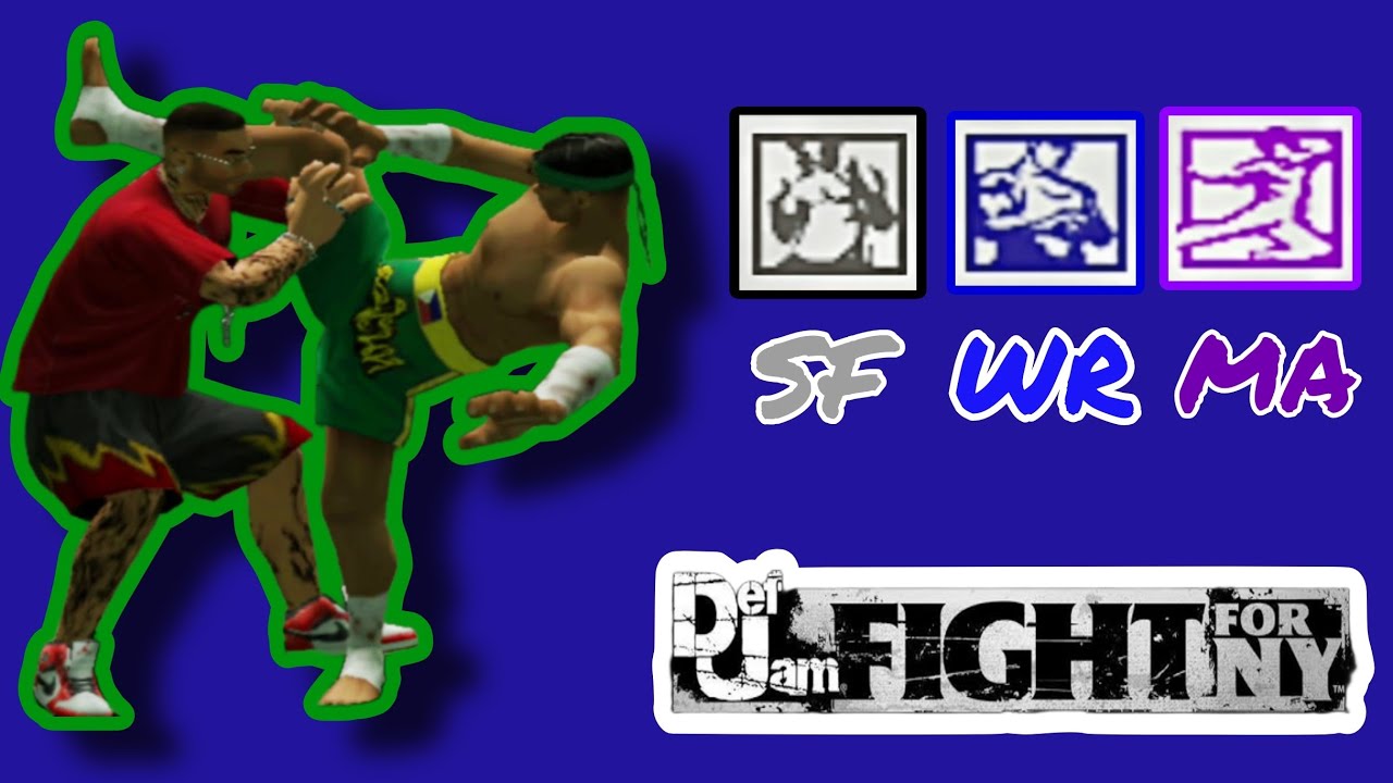 ESTILOS DE PELEA DE SUSCRIPTORES (SF + WR + MA) | Def Jam Fight For New York | LUIGI TV