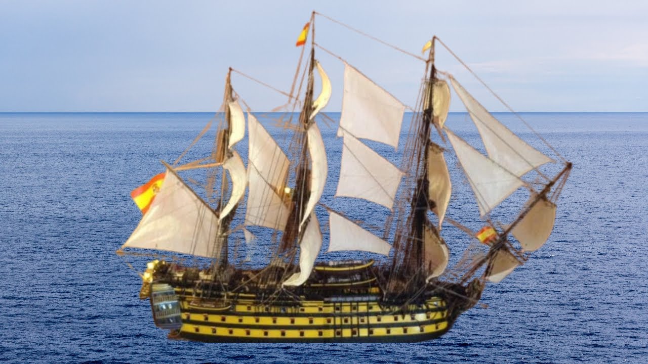 Santa Ana, Trafalgar 1805, Artesania Latina, partie 11