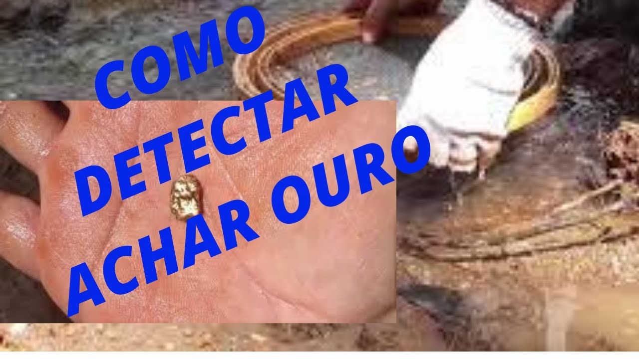 COMO DETECTAR E ACHAR OURO COM MD 4030
