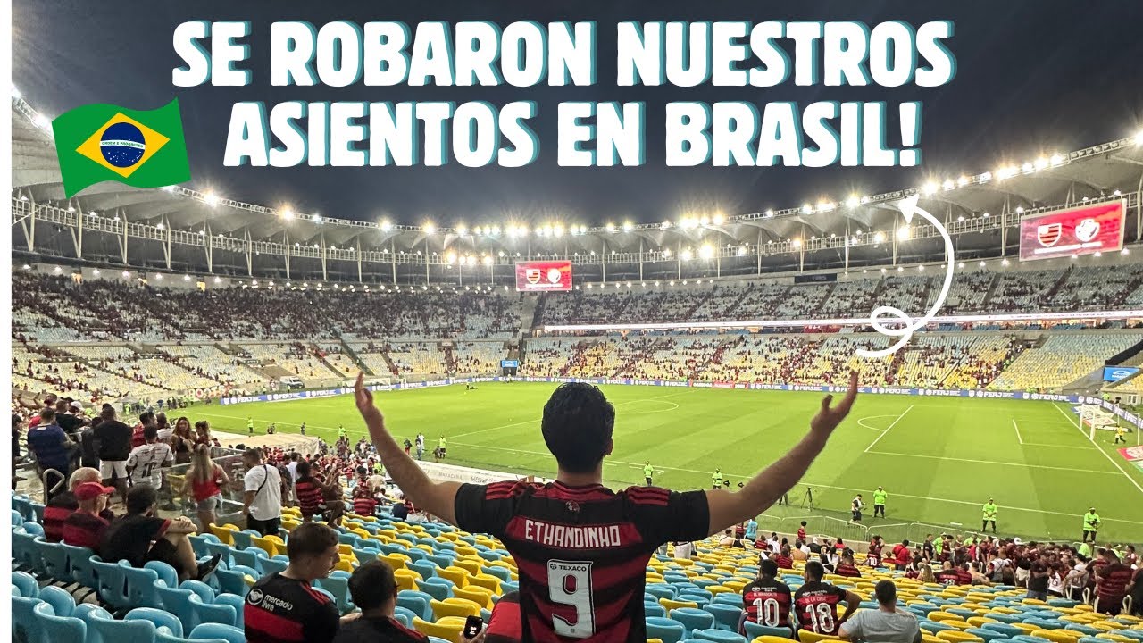 Así de INTENSO se vive un Partido en BRASIL | Estadio Maracaná | Semifinal Copa Carioca 2025