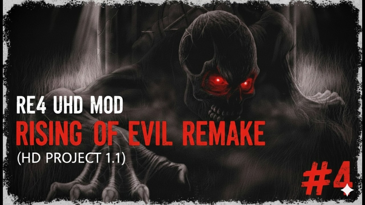 RE4 UHD MOD RISING OF EVIL REMAKE (HD PROJECT 1.1) #4
