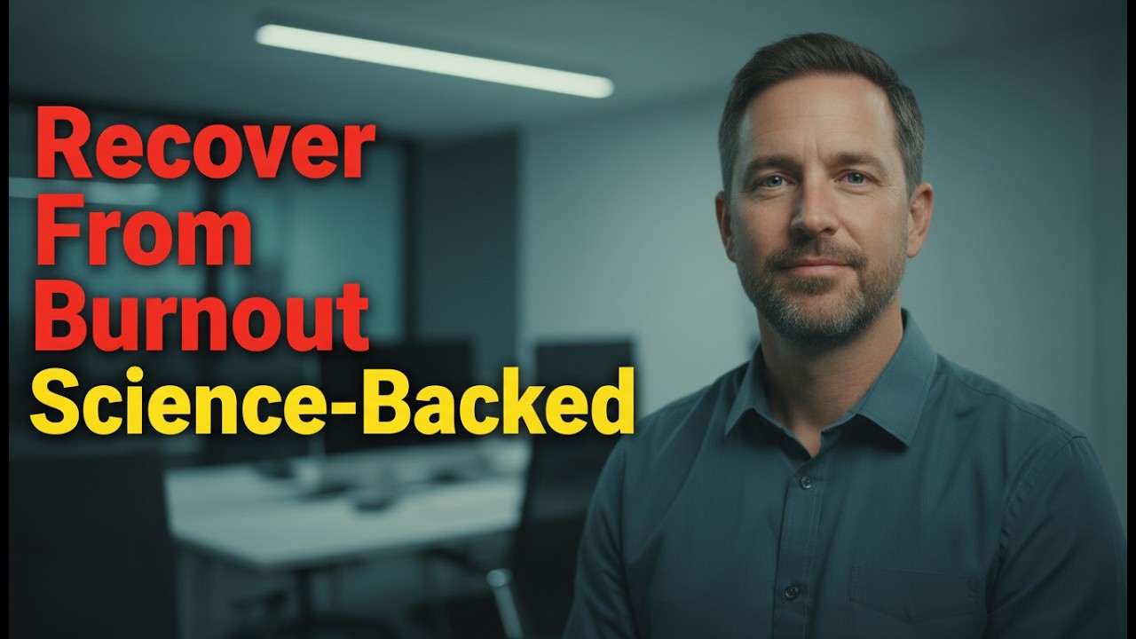 5 Science-Backed Ways to Recover From Work Burnout