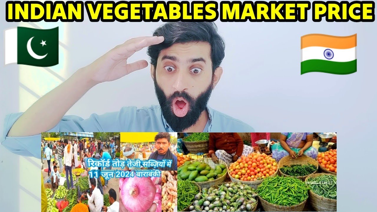 PAKISTANI REACTION TO| INDIA Vs PAKISTAN VEGETABLE Prices COMPARISON 🇮🇳🇵🇰.
