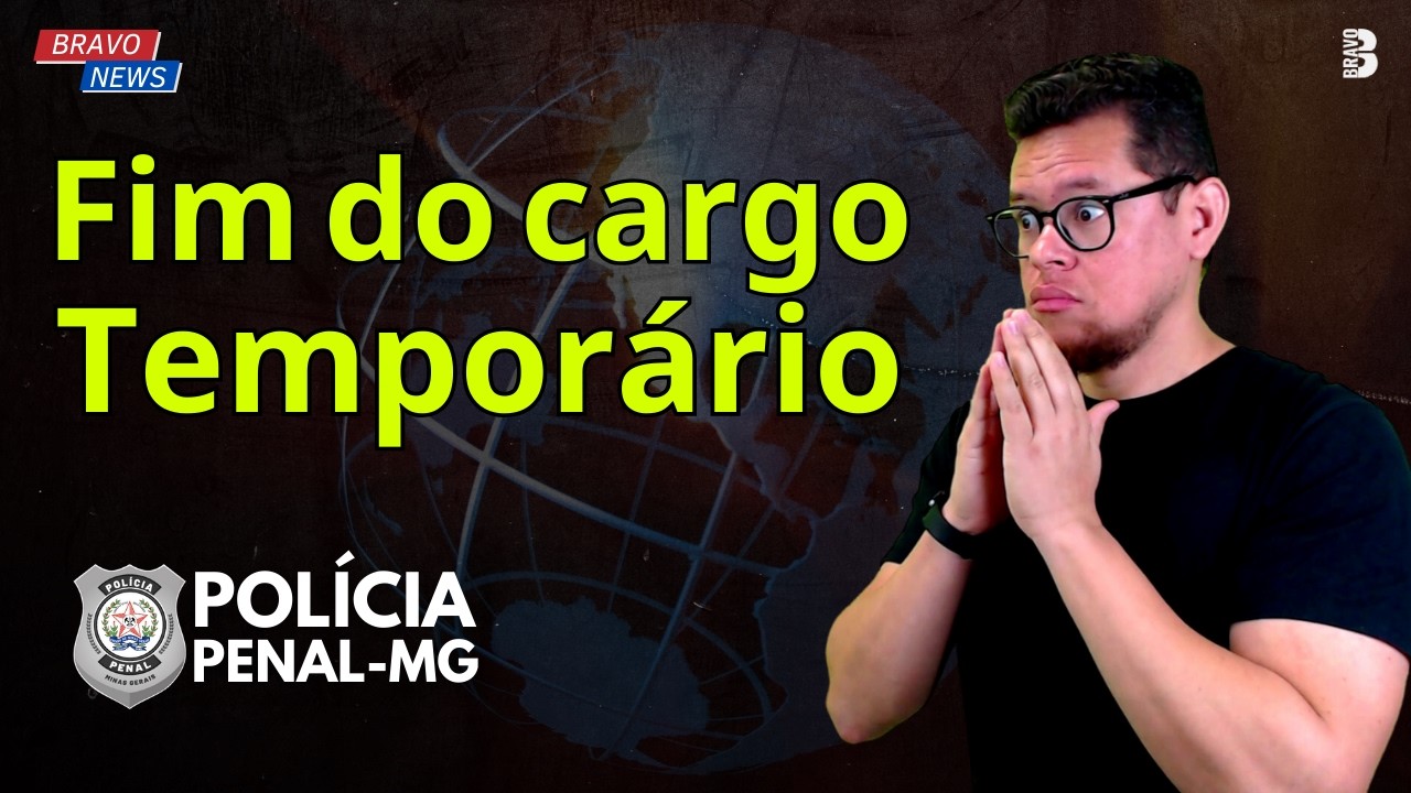 FIM DOS CONCURSO TEMPORÁRIOS PP-MG