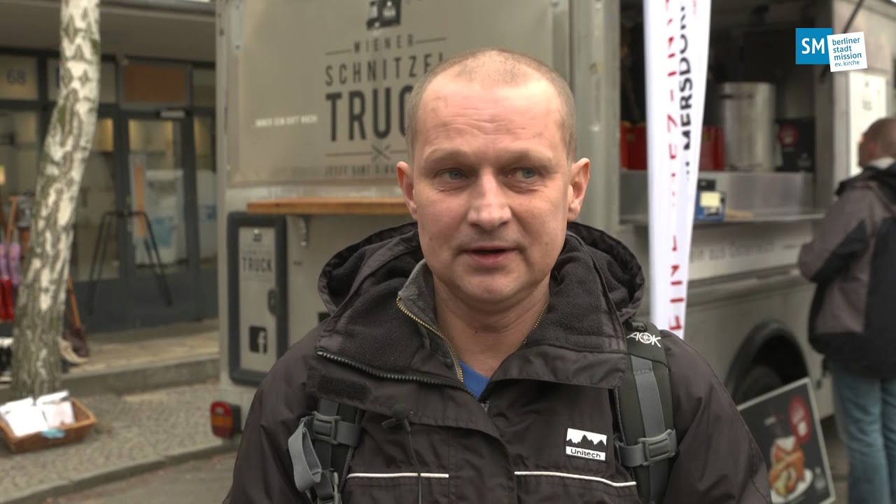 Ein Teller Liebe - Suppentruck kocht für Obdachlose der Berliner Stadtmission
