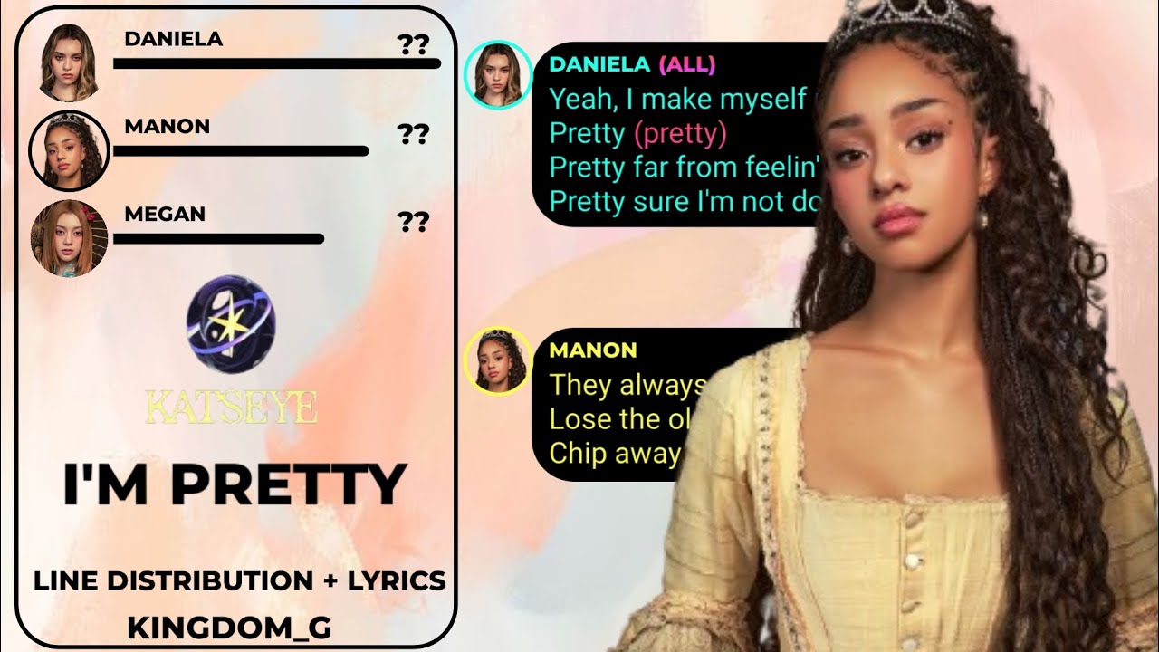[KATSEYE] - I'm Pretty《 Line Distribution + Lyrics 》