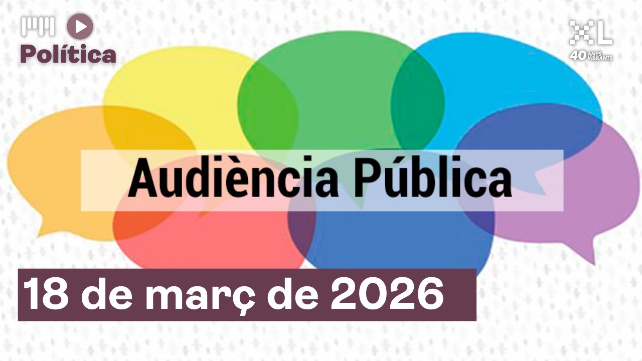 Audiència pública març 2026