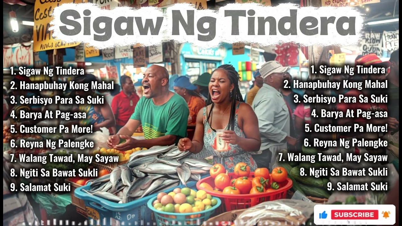 Sigaw Ng Tindera- Kantang Handog Para Sa Mga Tindera at Tindero/ Reggae & Rap Mix/@YashMusicVibes 