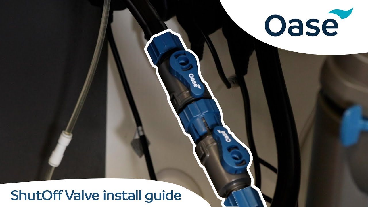 OASE ShutOff Valve Installation Guide