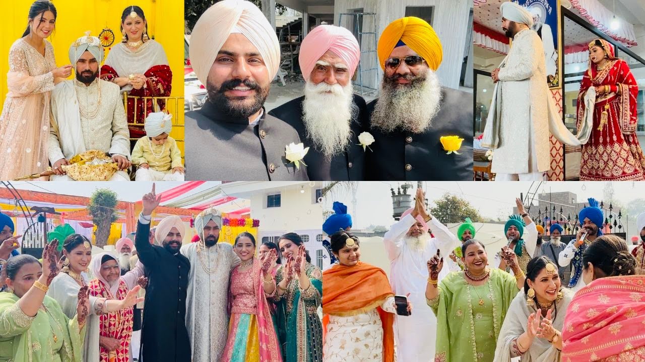 DADDY TON SOHRIAN DE VIAH DI KHUSHI SAMBHI NAI JA RAHI | WEDDING DAY | LAAVAN | INDER & KIRAT