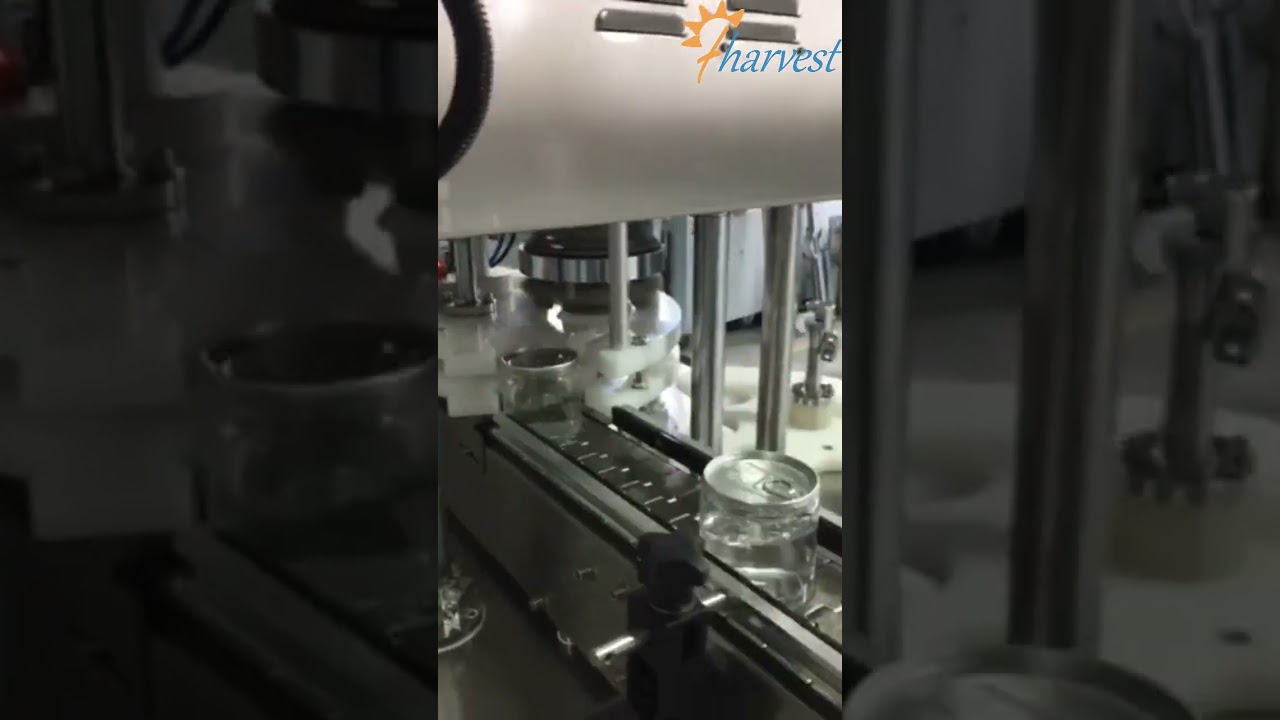 #Washable automatic #PET jar sealing #machine, Easy open lid #sealer, #Plastic can #closer factory