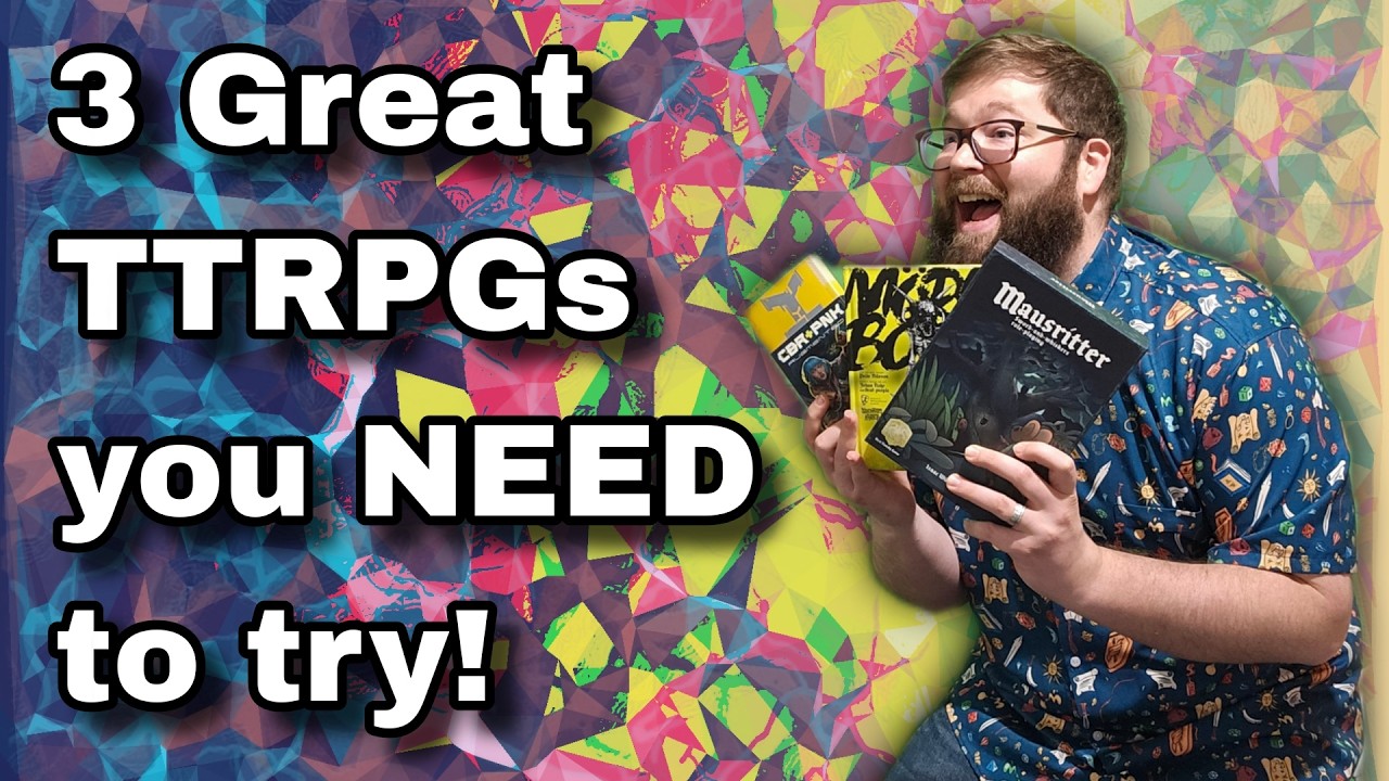 Three Easy To Learn and Cheap (OR FREE!!) TTRPGs