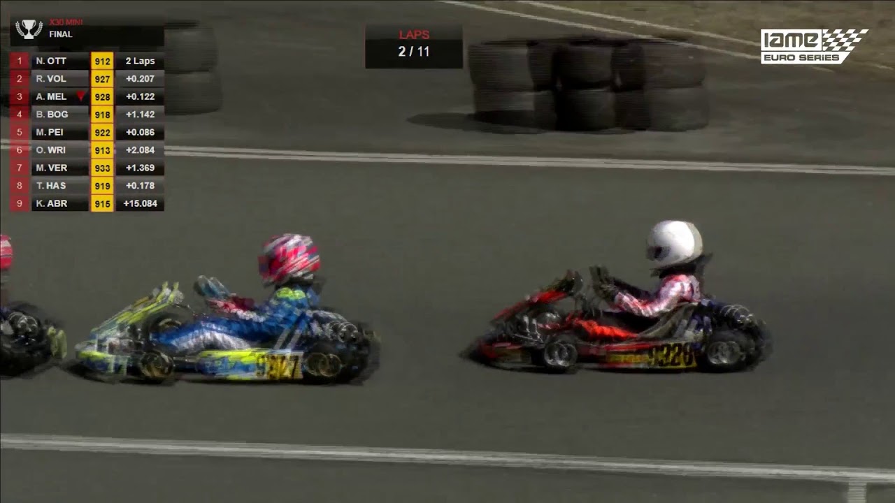 X30 IAME Mini Final Salbris 2018 IAME Euro Series