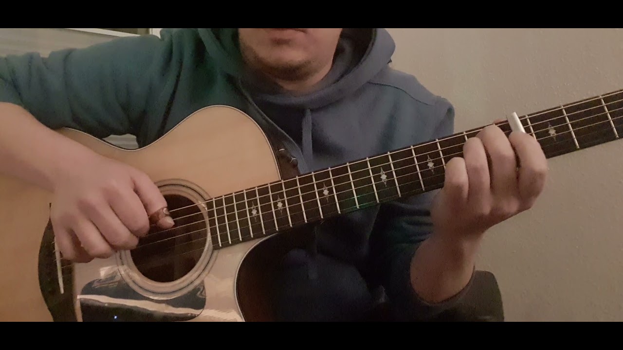 Nick Drake - Black Mountain Blues (slow breakdown for learning)